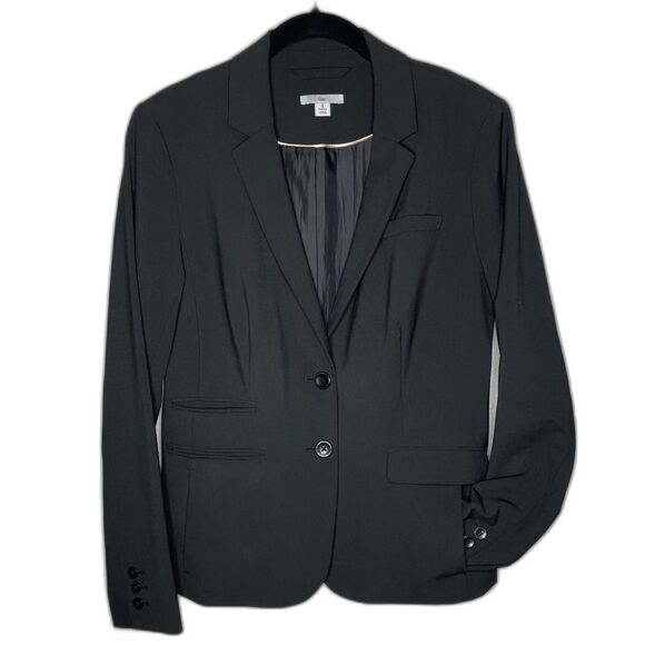 GAP Black Blazer sz 4 - Picture 1 of 8